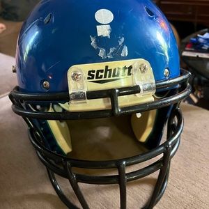 Schutt Blue football helmet men’s Large